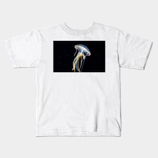 Mauve stinger jellyfish (C032/5362) Kids T-Shirt